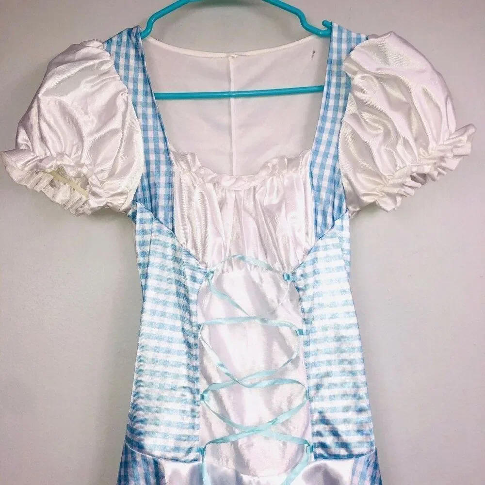 WOZ Wizard Oz Dorothy Halloween Costume Girls Blue